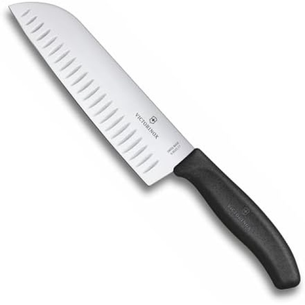 Victorinox Santoku knife, Silver/Black