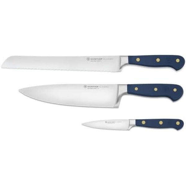 WÜSTHOF Classic Wild Blueberry 3-Piece Starter Knife Set