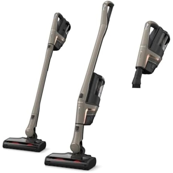 Miele Triflex HX2 Sprinter Vacuum Cleaner,120 min runtime, Cashmere Grey / Rose