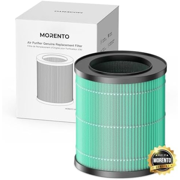 MORENTO MR2566 Genuine Air Purifier Replacement Filter for MR2566 Air Purifier