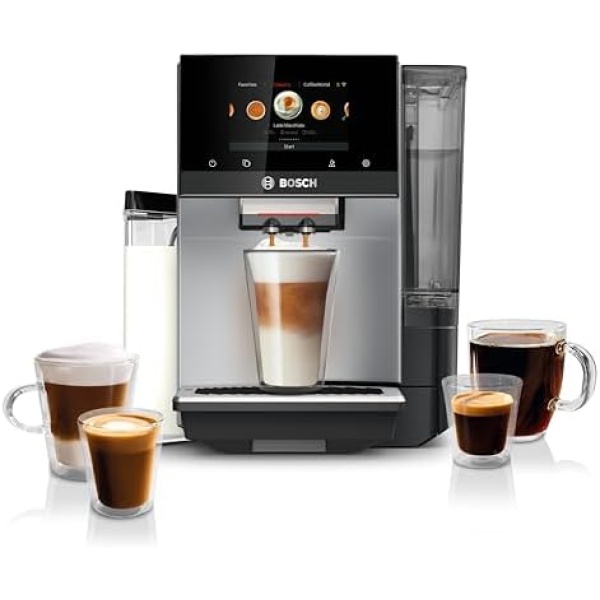 Bosch 800 Series Fully Automatic Espresso Machine – 36 Drinks with Coffee World