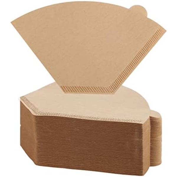 200 Count Coffee Filter #2, 2 Coffee Filters Cone Unbleached Disposable Coffee