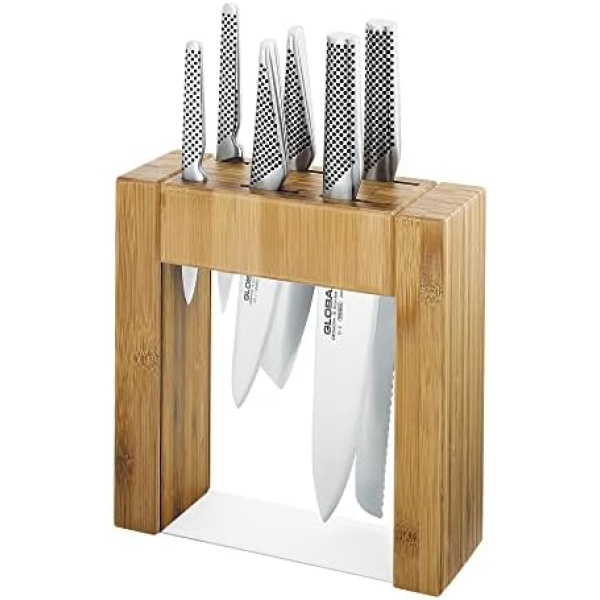 Global 7-piece Ikasu Knife Block Set