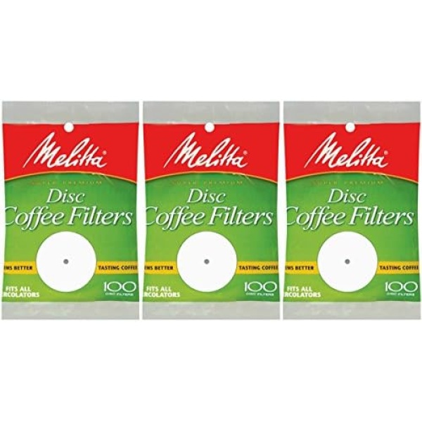 100-Pack Disc Coffee Filters